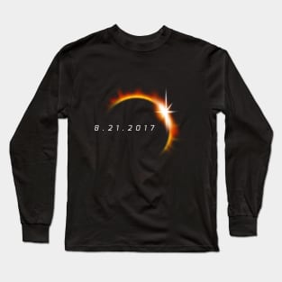 Total Solar Eclipse August 21 2017 Long Sleeve T-Shirt